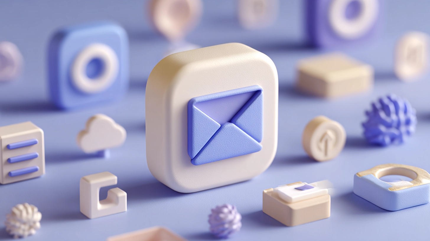 A randomly generated temporary email address appearing on screen